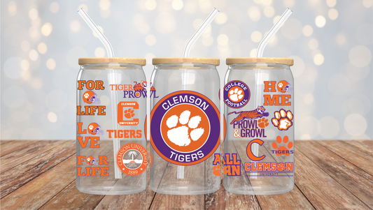 UV DTF 16OZ LIBBY WRAP CLEMSON 9A-2675 (1ct)