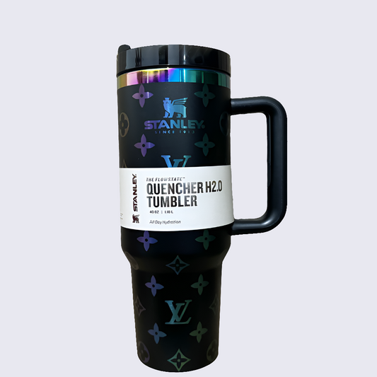 **Preorder** 40oz. LV Inspired Chroma Tumbler