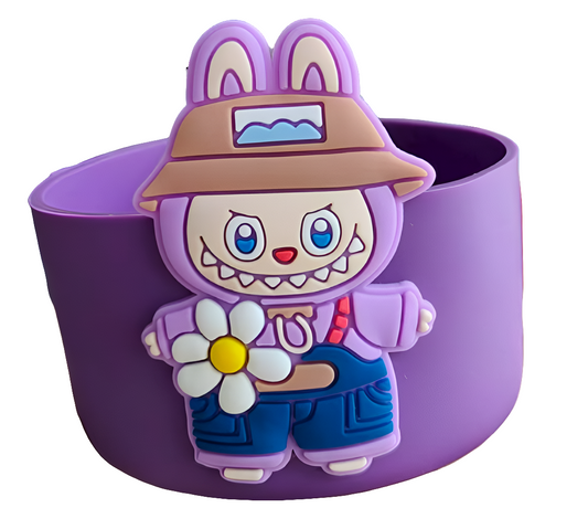 Purple Monster Explorer Silicone Boot Bumper Sleeve for Tumblers