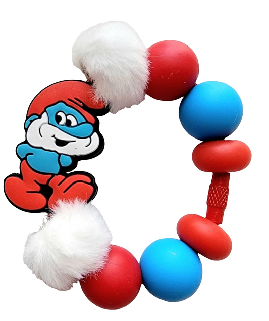 Smurf Tumbler Handle Charm