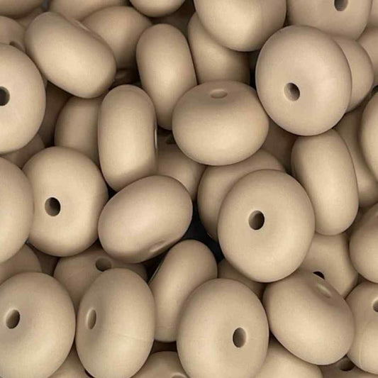 14MM ABACUS BEAD GRANOLA #85