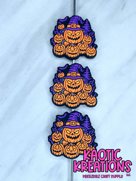 JACK-O-LANTERN SILICONE FOCAL D594 (1ct)