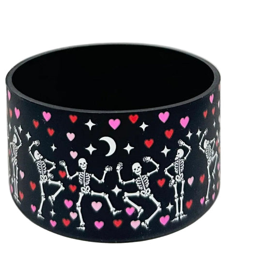 SkellyLove silicone boot sleeve bumper for tumbler