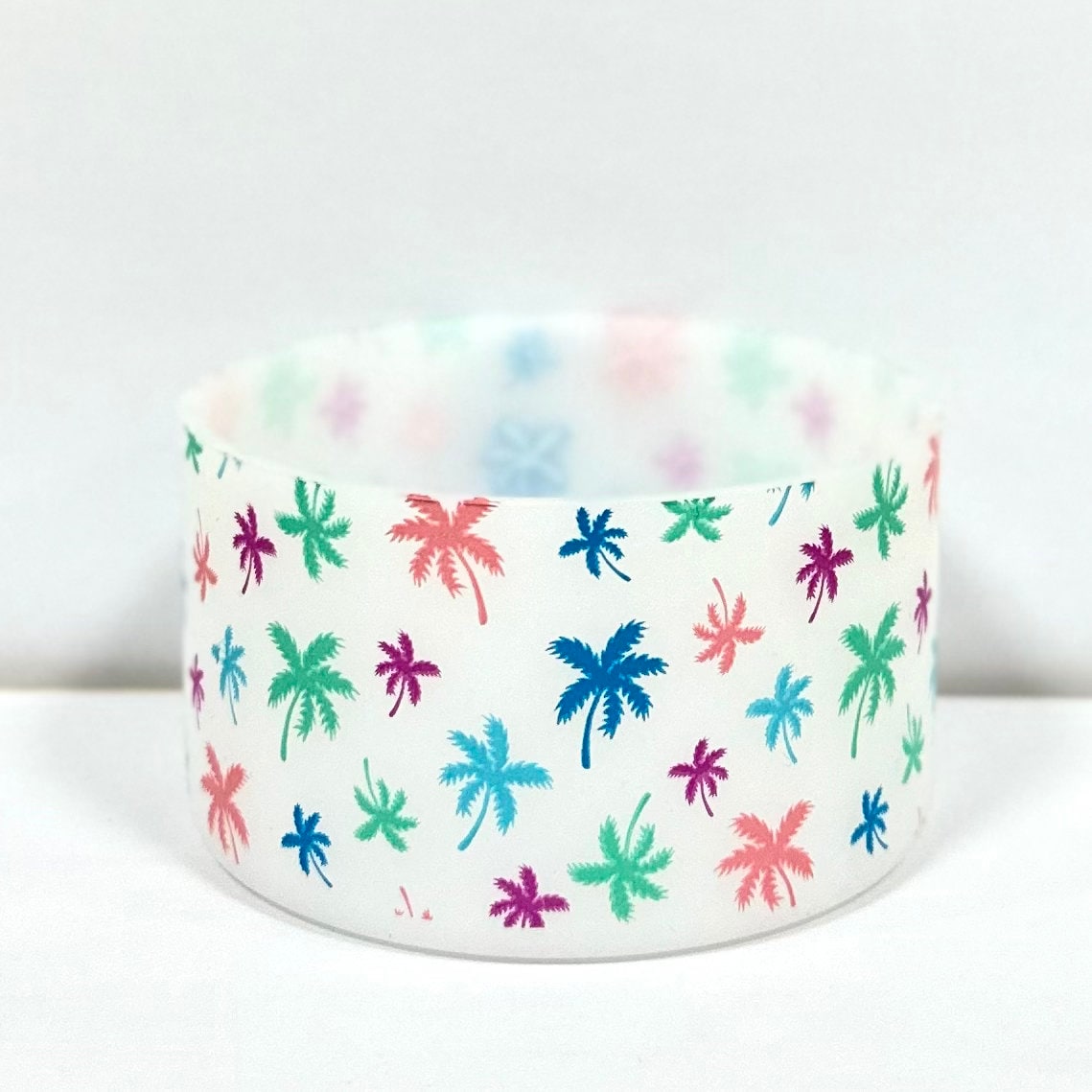 Meet Me Under The Palms Silicone Sleeve Boot Bumper for tumblers