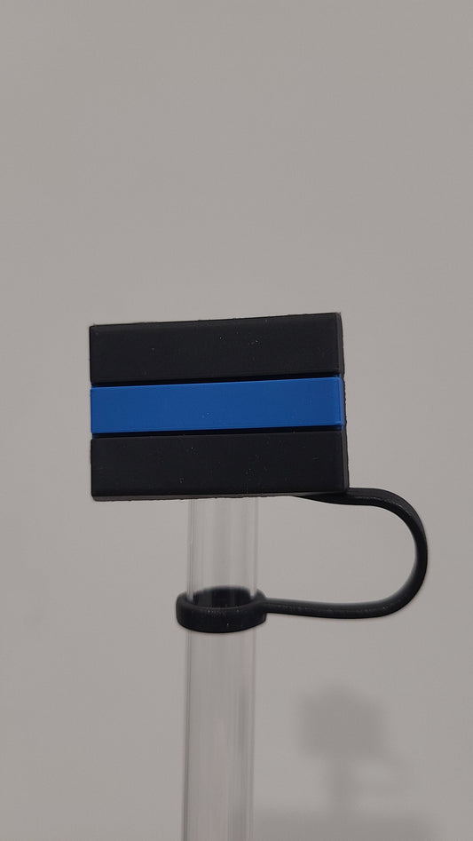 Blueline 10MM Silicone Strawtopper for Tumblers
