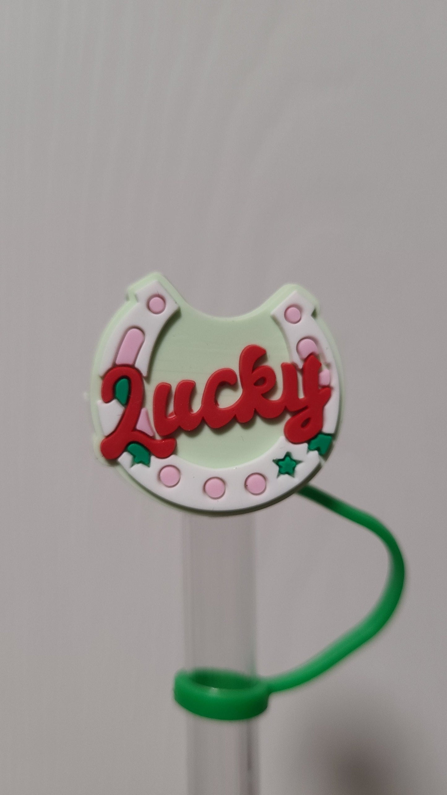 Lucky Charm 10MM Strawtopper for Tumbler