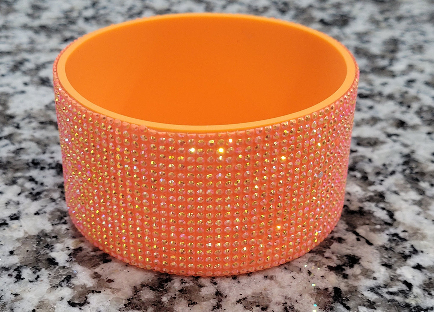 Blingin' Orange Boot Sleeve Bumper for Tumbler