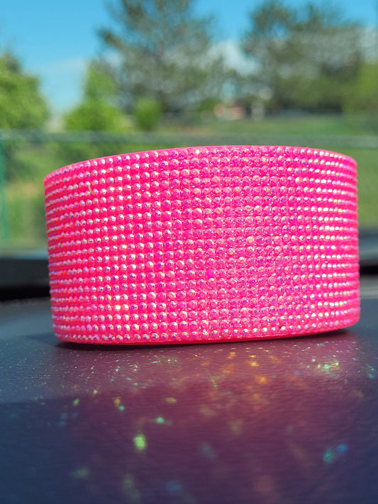 Bright AF Pink Bling Boot