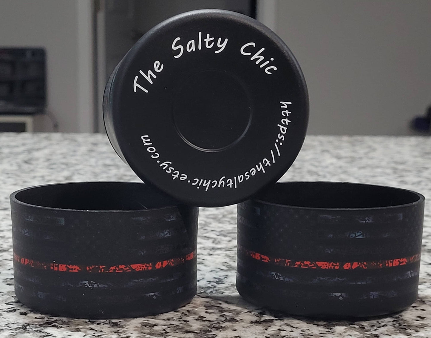 Red Line Silicone Boot Bumper Sleeve for tumblers