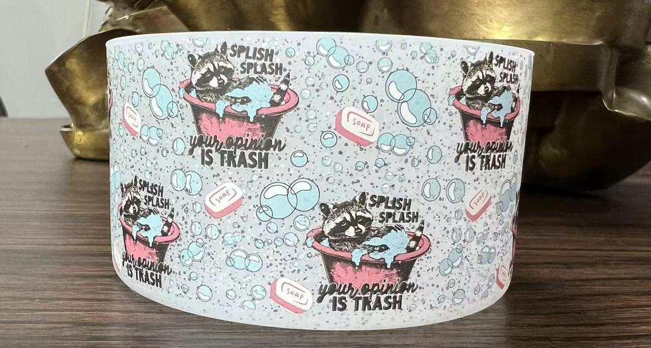 Trash Opinion Silicone Boot Bumper Sleeve for Tumblers