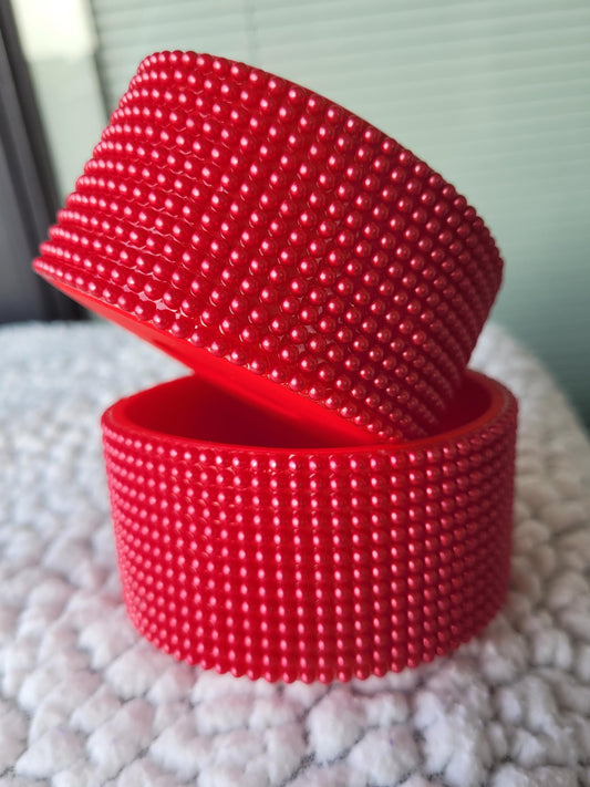 Pearl Red Silicone Boot Bumper Sleeve for Tumblers