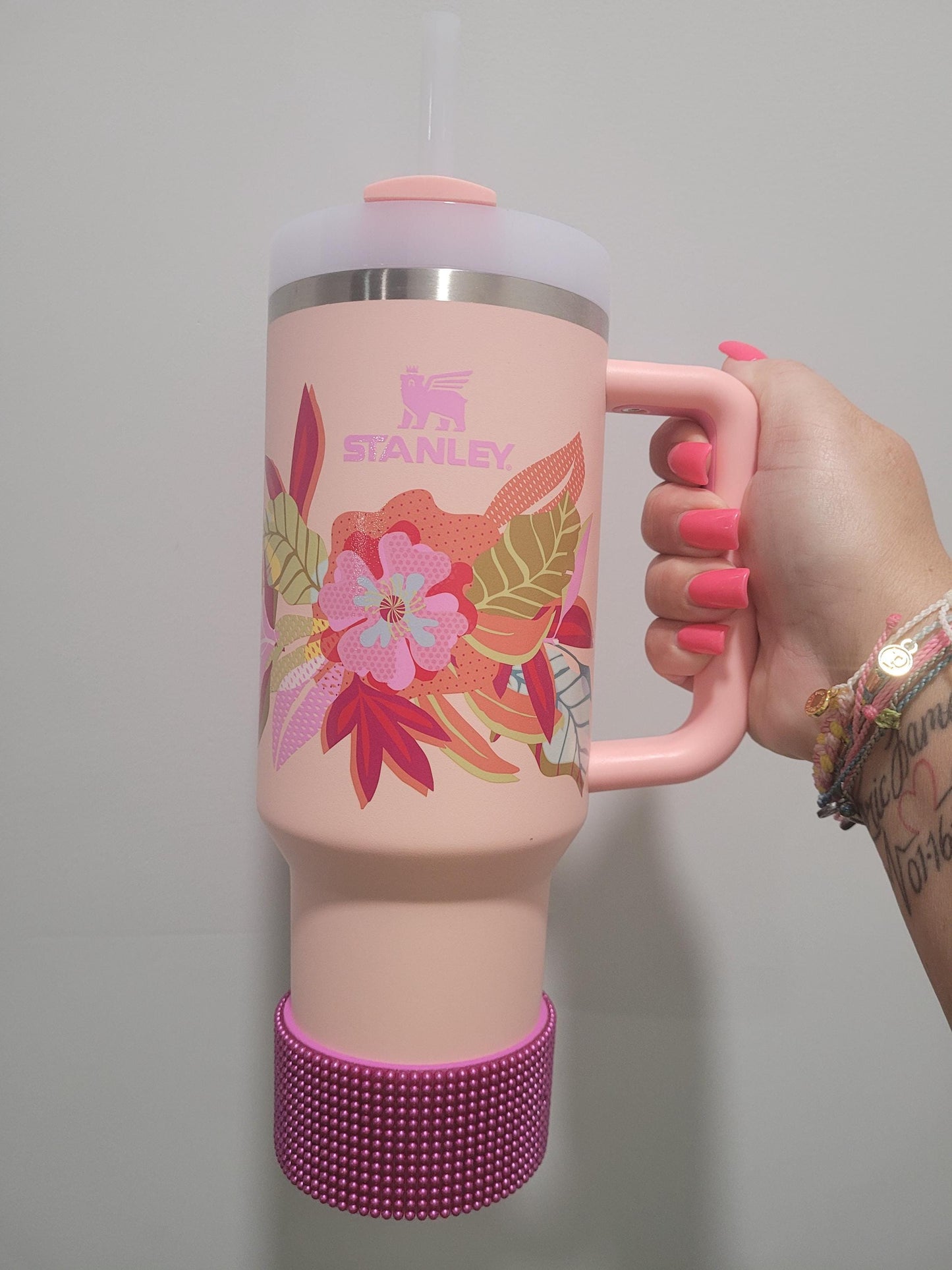 Cotton Candy Pearl Pink Boot