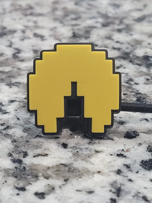 PacMan 10MM SILICONE STRAWTOPPER