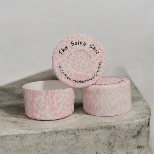 Pink Cheetah Boot Bumper Sleeve for Tumblers