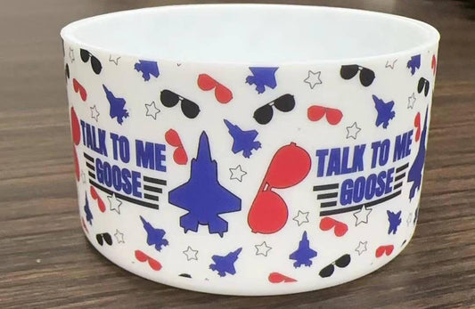 Talk To Me Goose Silicone Boot Bumper Sleeve for Tumblers