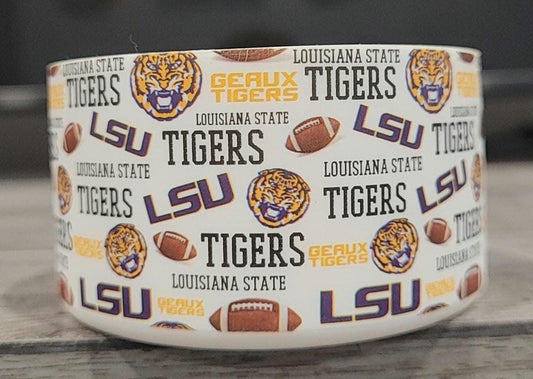 LSU Silicone Boot Bumper Sleeve for Tumblers