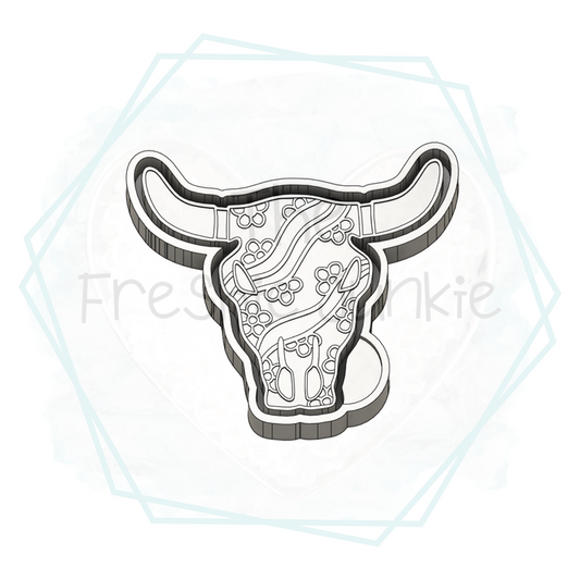 *NEW RELEASE* Retro Aztec Bull Freshie Mold
