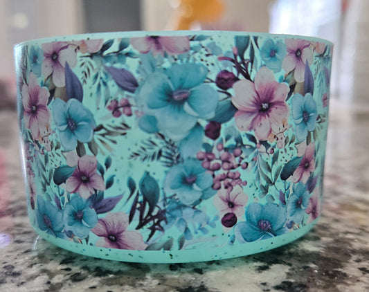 Summer Aqua Flowers
