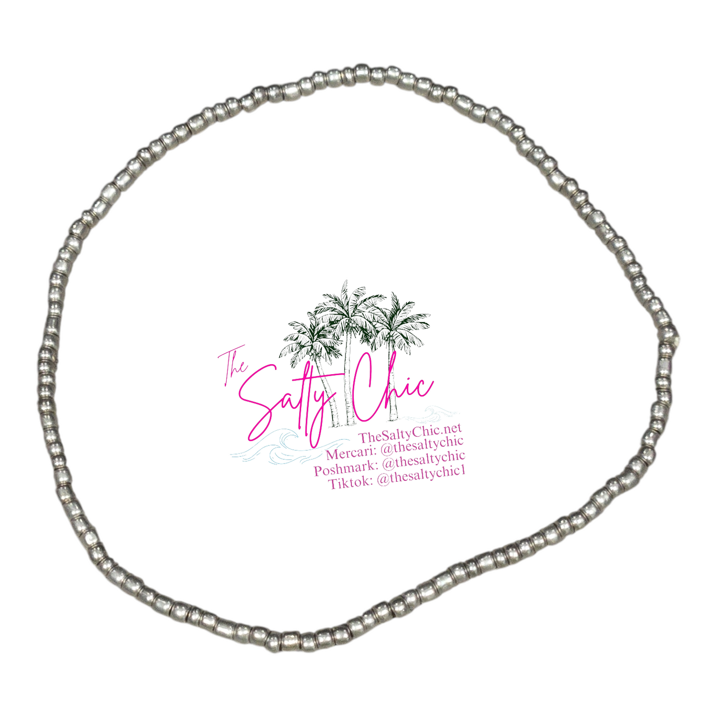 Silver Ice Tumbler Boot Bracelet