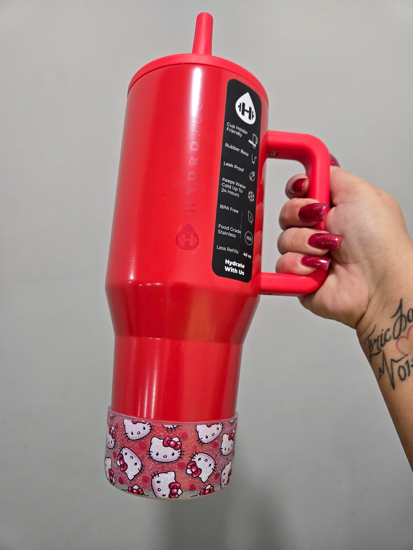 Hello Kitty Silicone Tumbler Boot