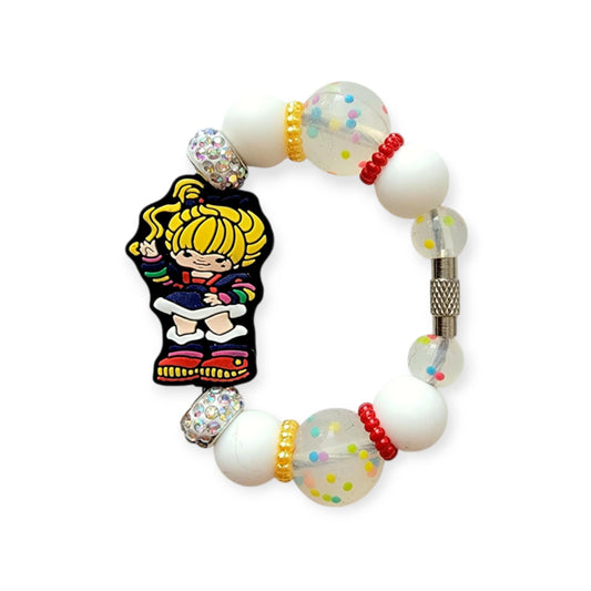 Rainbow Brite Tumbler Handle Charm