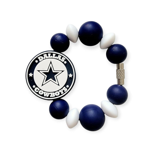 Dallas Cowboys Silicone Handle Charm