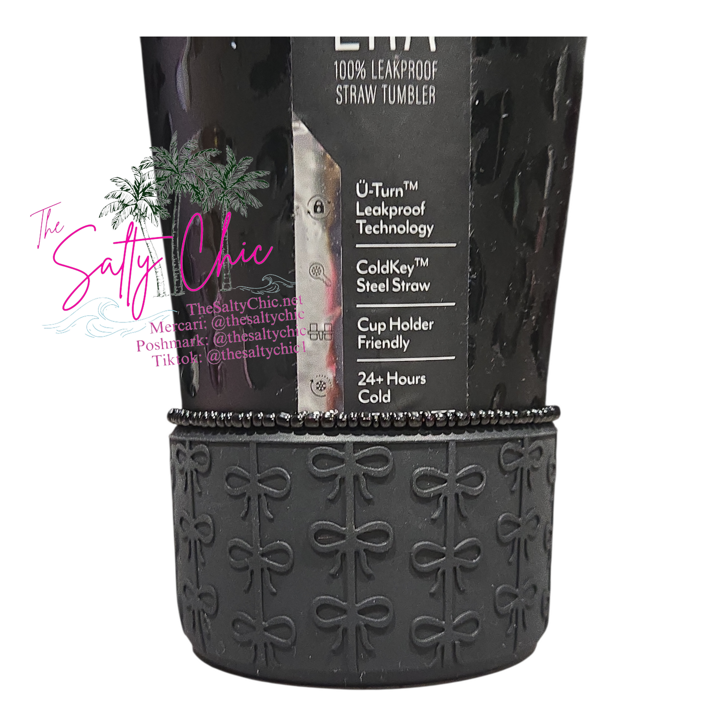 JetBlack Tumbler Boot Bracelet