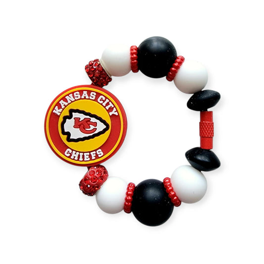KC Chiefs(R,B,W) Tumbler Handle Charm