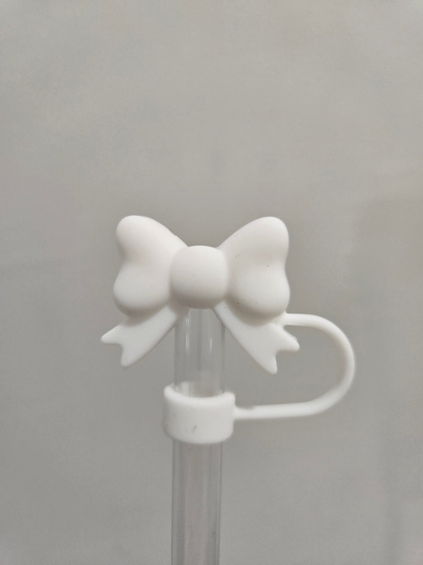 10MM WhiteBow Strawtopper