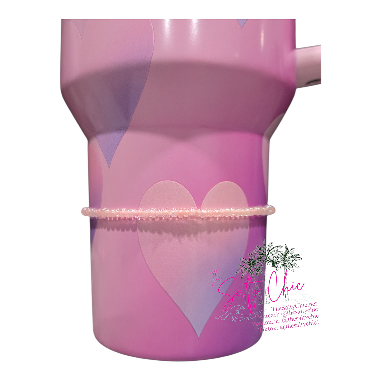 Cotton Candy Kiss Tumbler Boot Bracelet