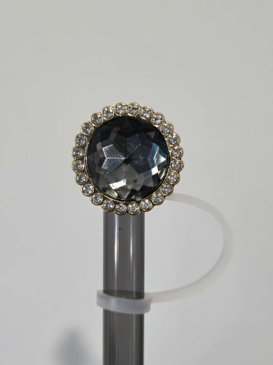 MidnightGlitz10MM Diamond Strawtopper