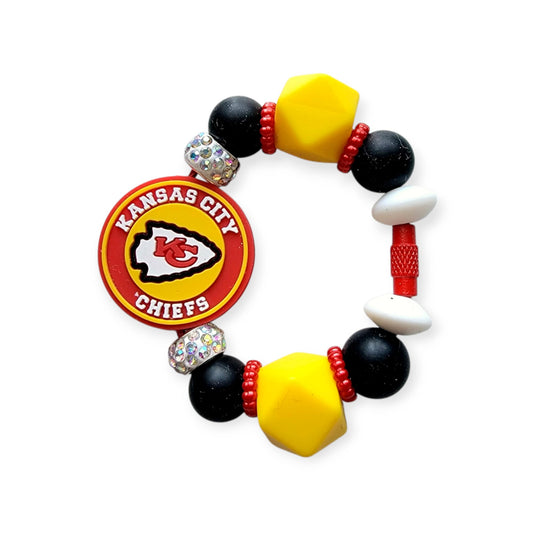 KC Chiefs (Y,B,R) Tumbler Handle charm