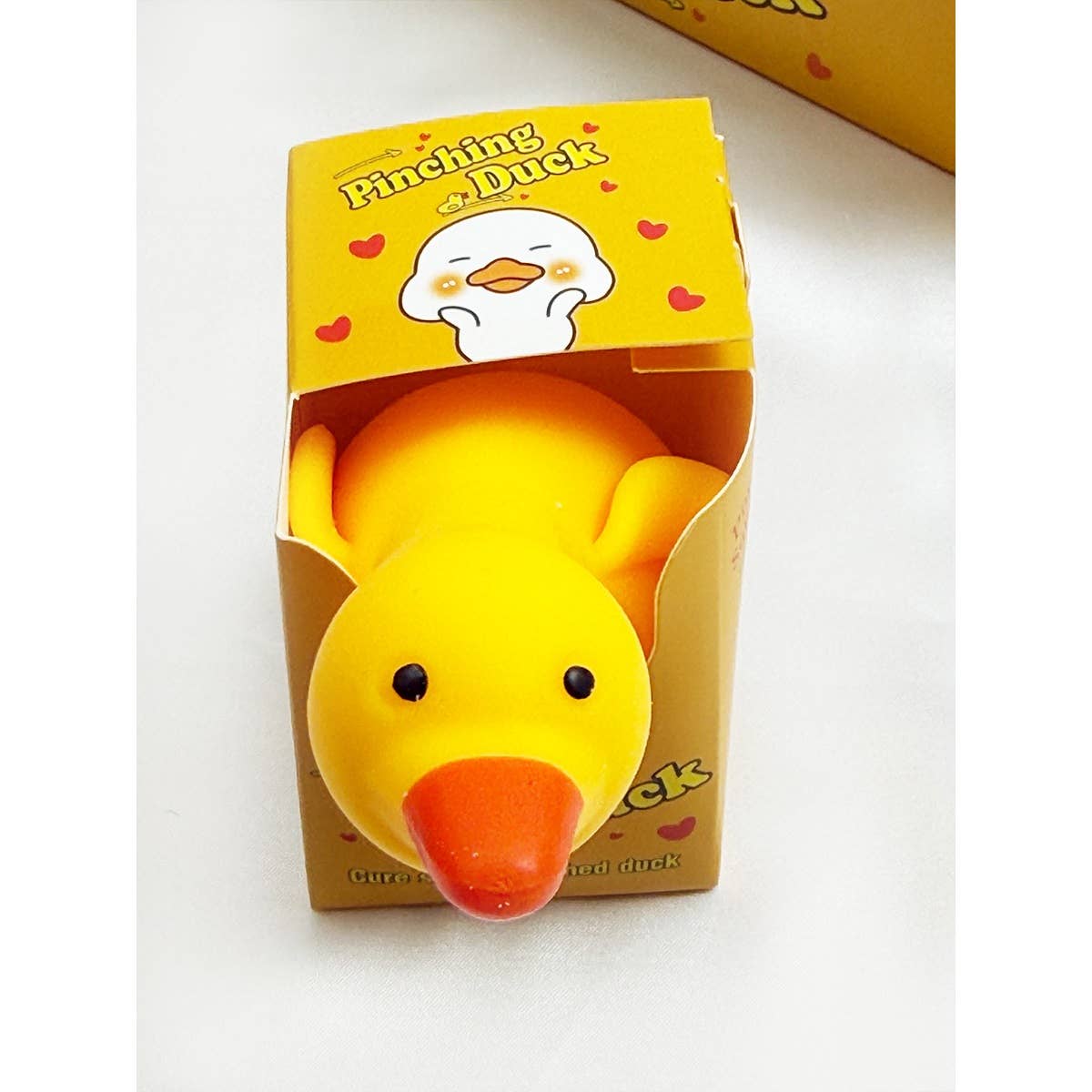 Pinching Duck Squishy | Yellow Duck Sensory Stress Toy