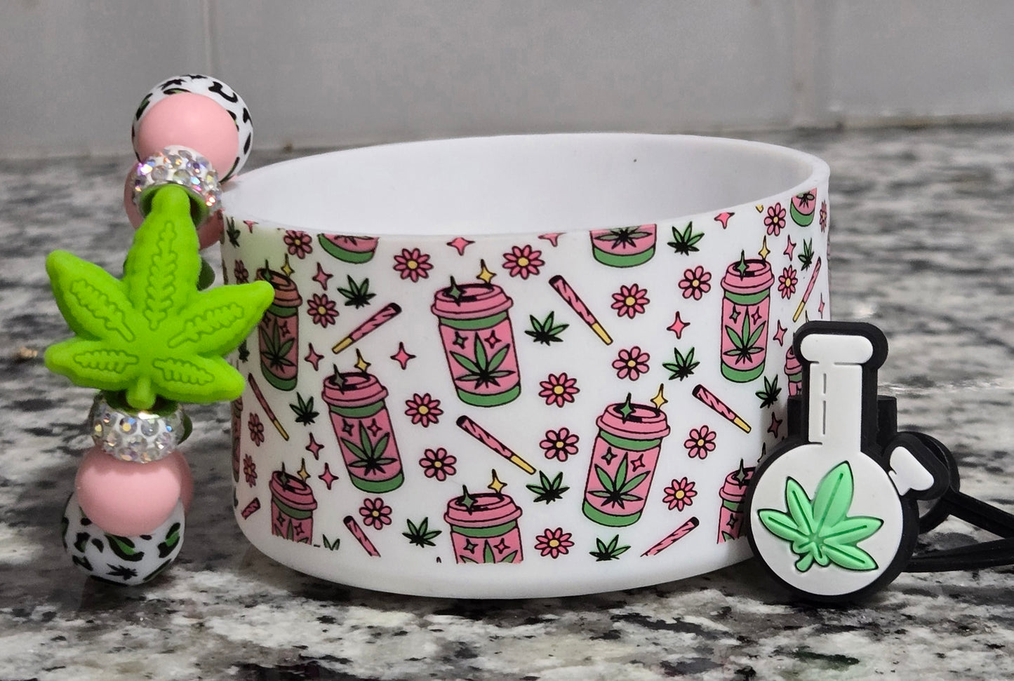 Its 420 Somewhere Tumbler Handle Charm