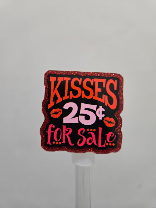 10MM ACRYLIC KISSES FOR SALE STRAWTOPPER
