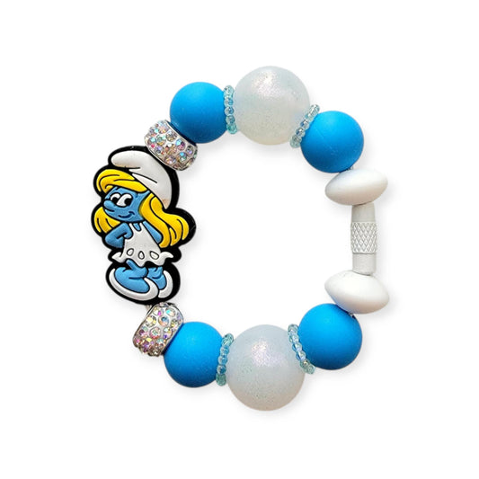 Smurfette Tumbler Handle Charm