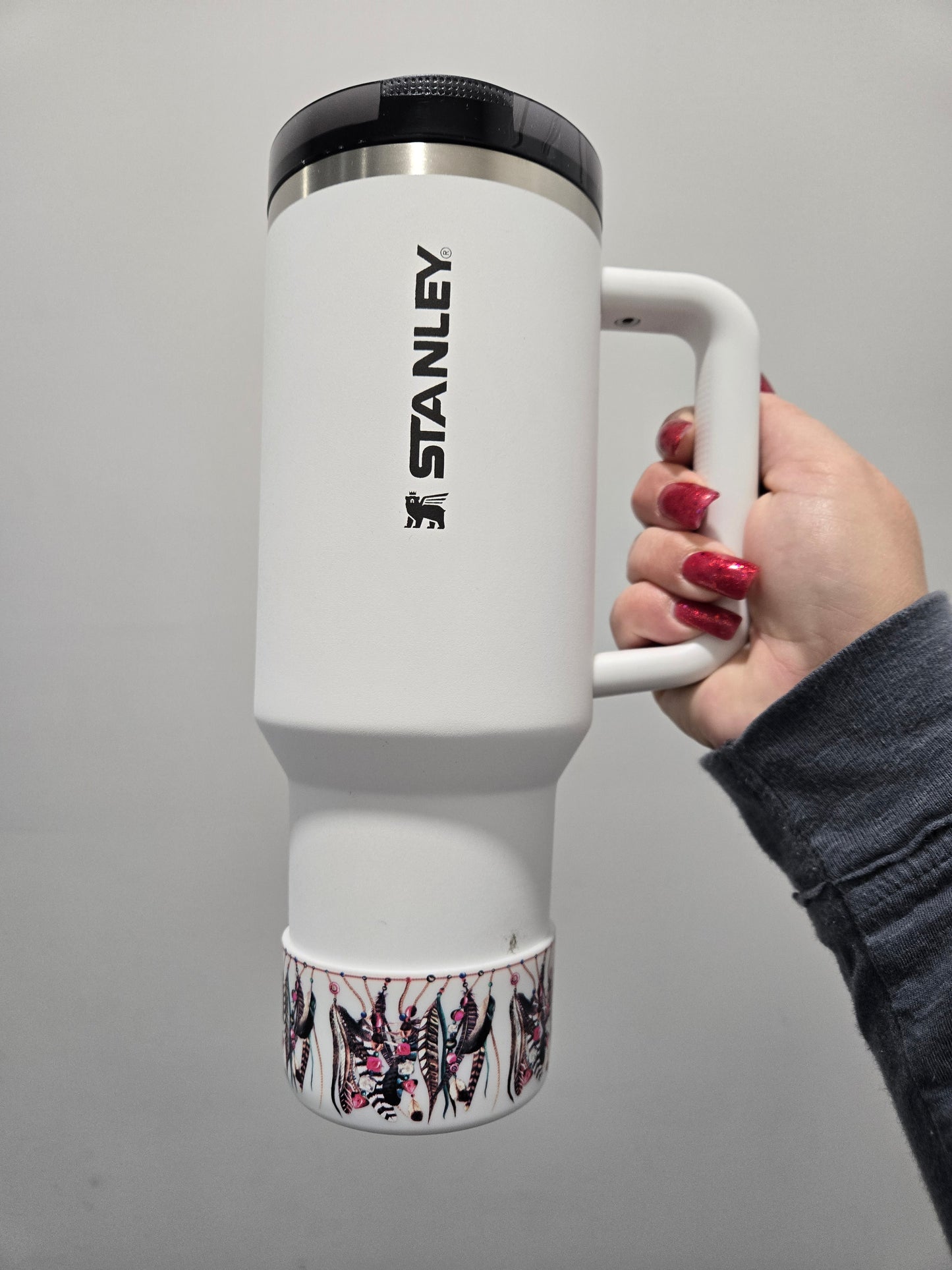 Wild Feathers boot sleeve bumper for tumbler