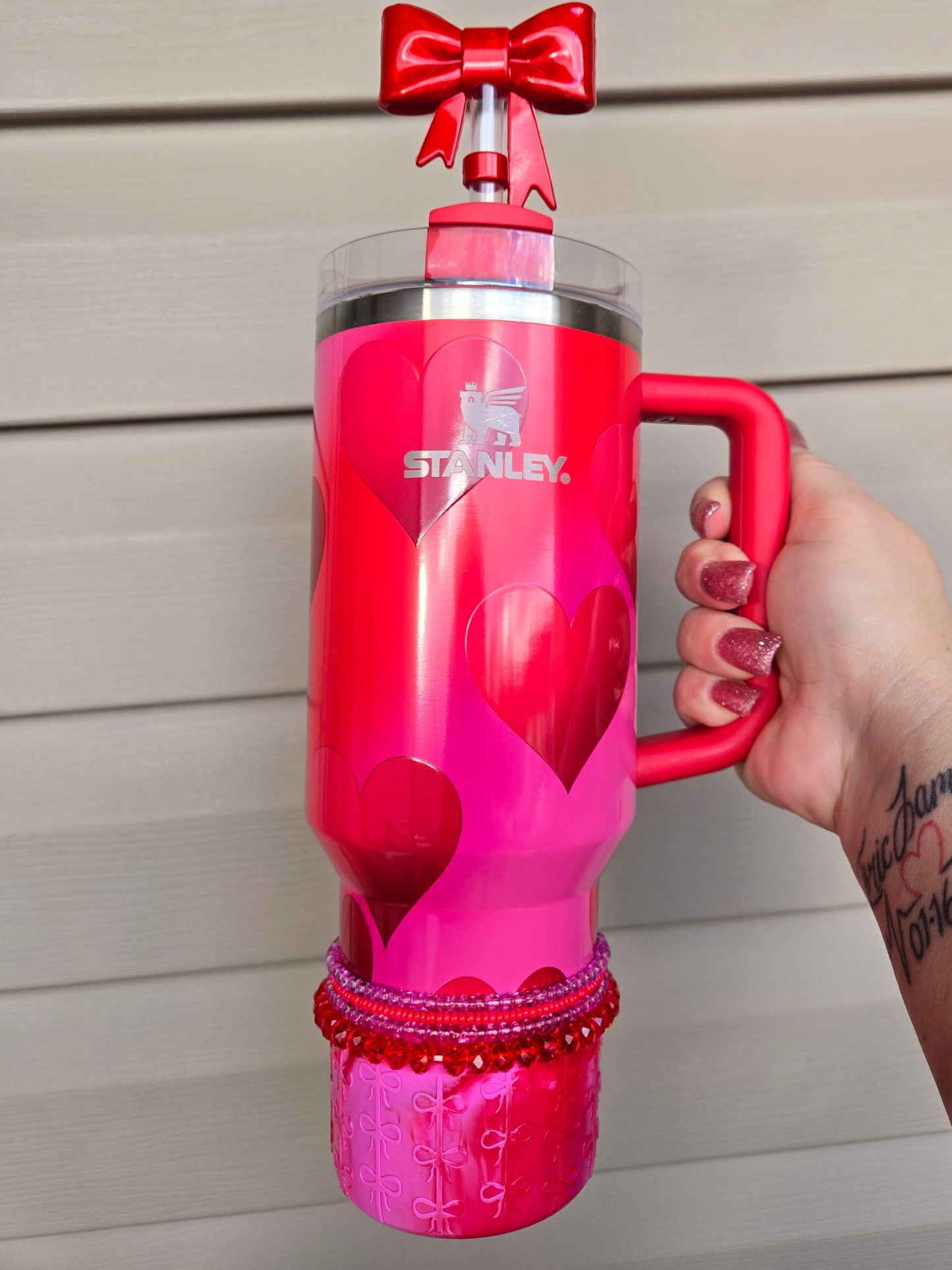 Rouge Heart Tumbler Stack