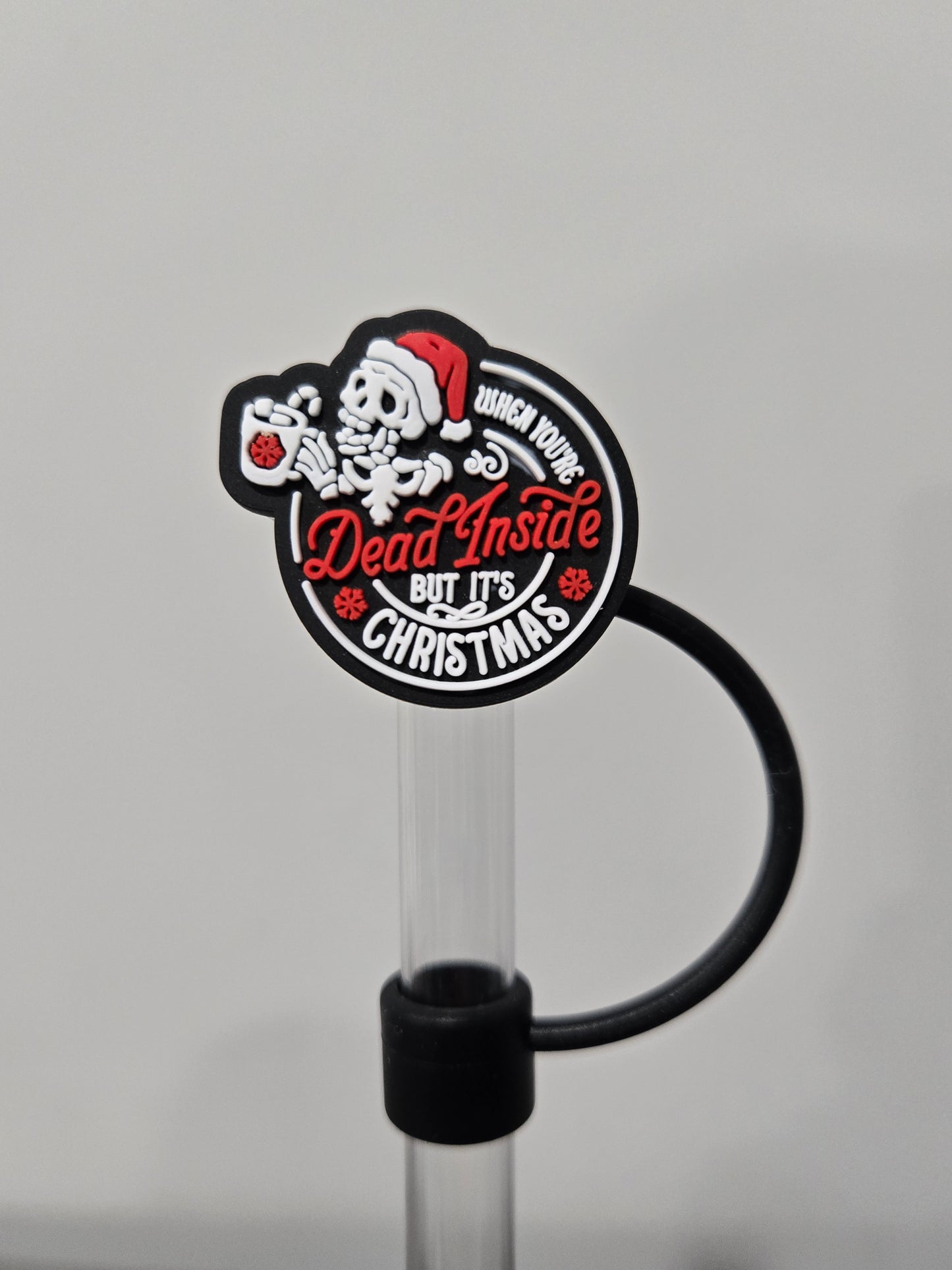 RedDeadInside 10MM SILICONE STRAWTOPPER