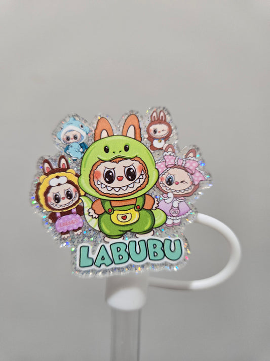10MM Acrylic Labubu Strawtopper
