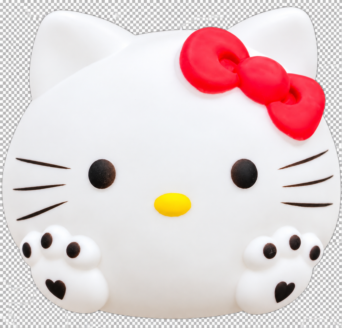 White Kitty Jumbo Squishy Stress Toy | Kawaii Cat Fidget Toy