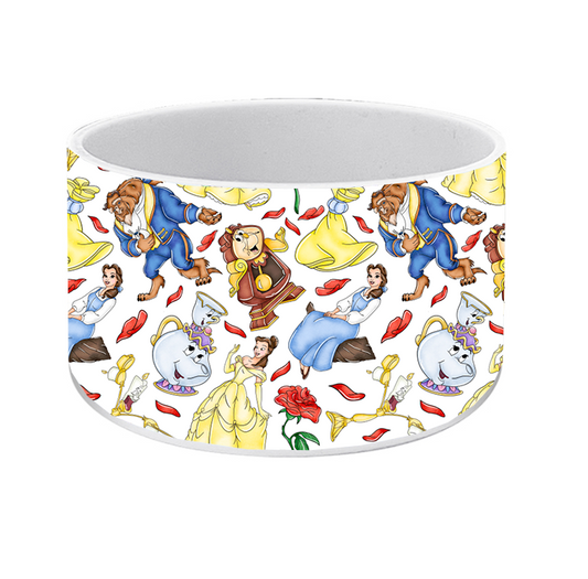 Beauty and the beast Silicone Boot for Stanley Yeti Brumate Hydrojug Frost Buddy Owala and more