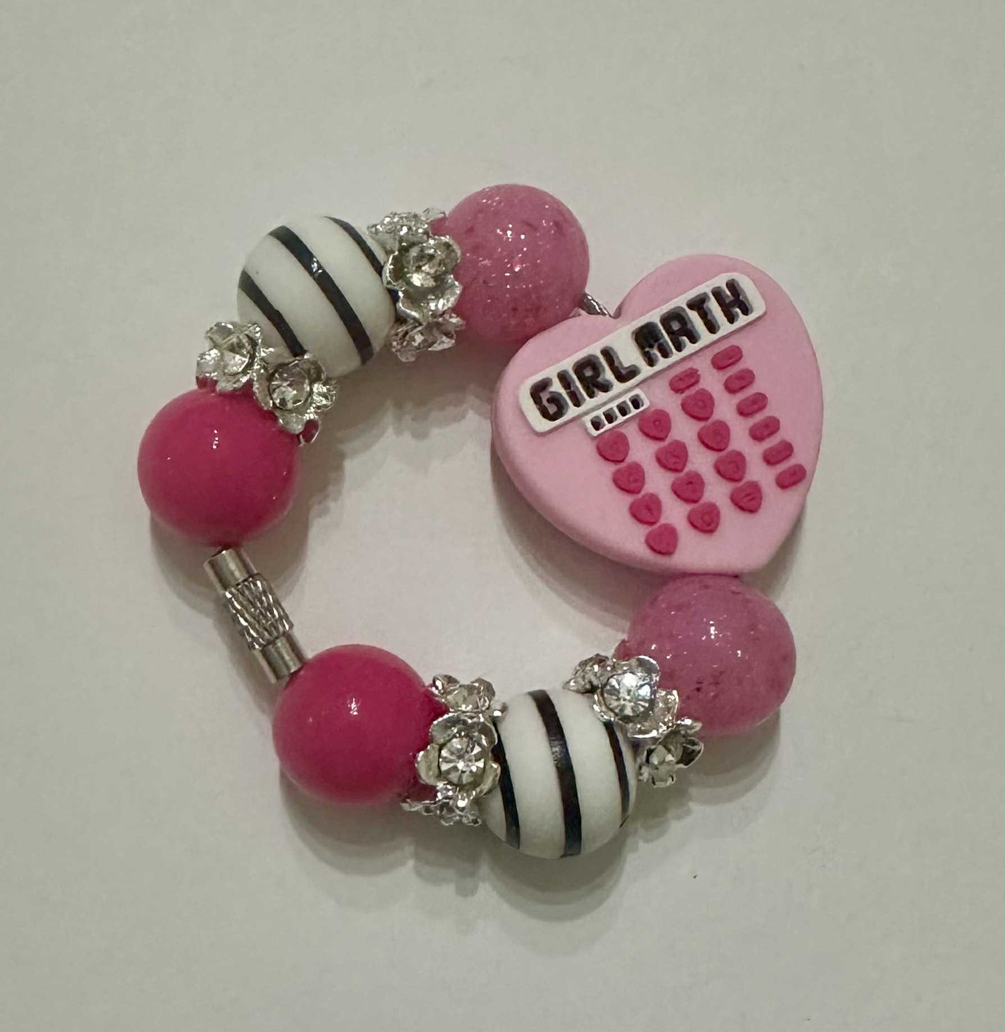 Girl Math Tumbler Handle Charm