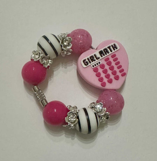 Girl Math Tumbler Handle Charm