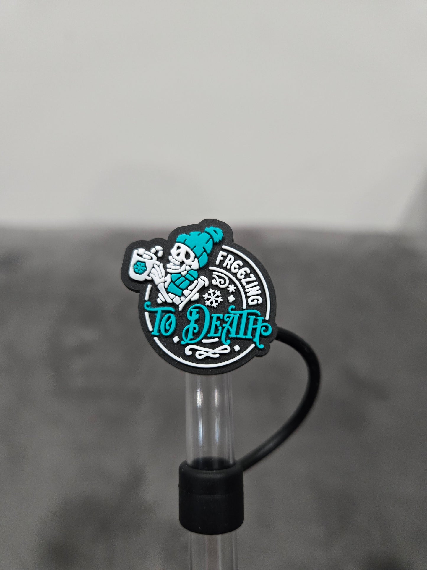 10MM FreezingToDeath Silicone Strawtopper
