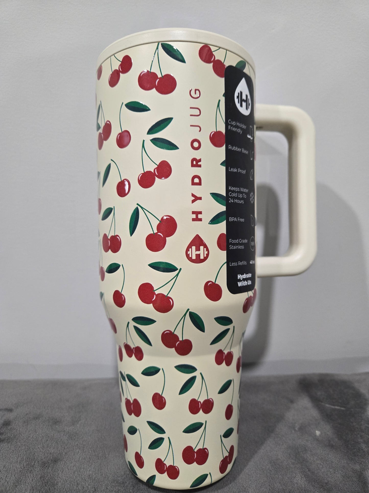 Hydrojug 40oz. Limited Edition Cherries 🍒