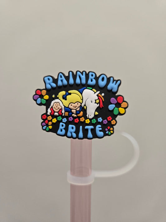 10MM Rainbow Brite Strawtopper