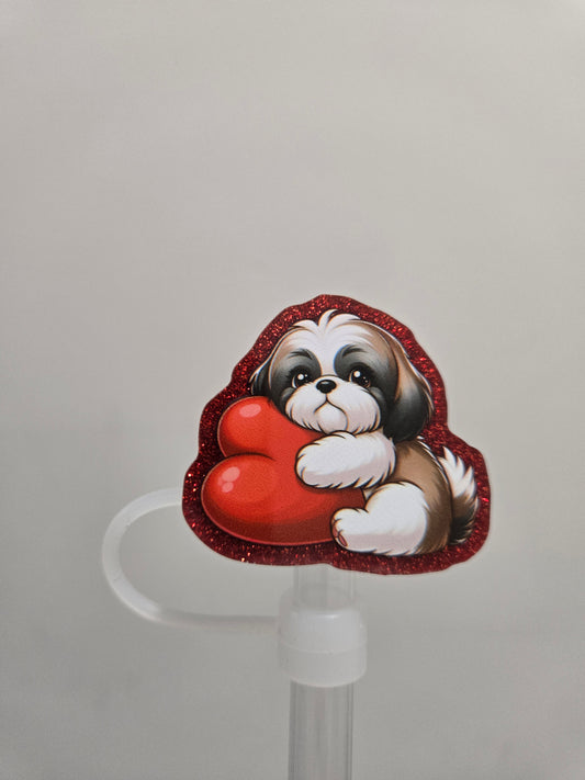 10MM ACRYLIC FUR-EVER YOURS STRAWTOPPER