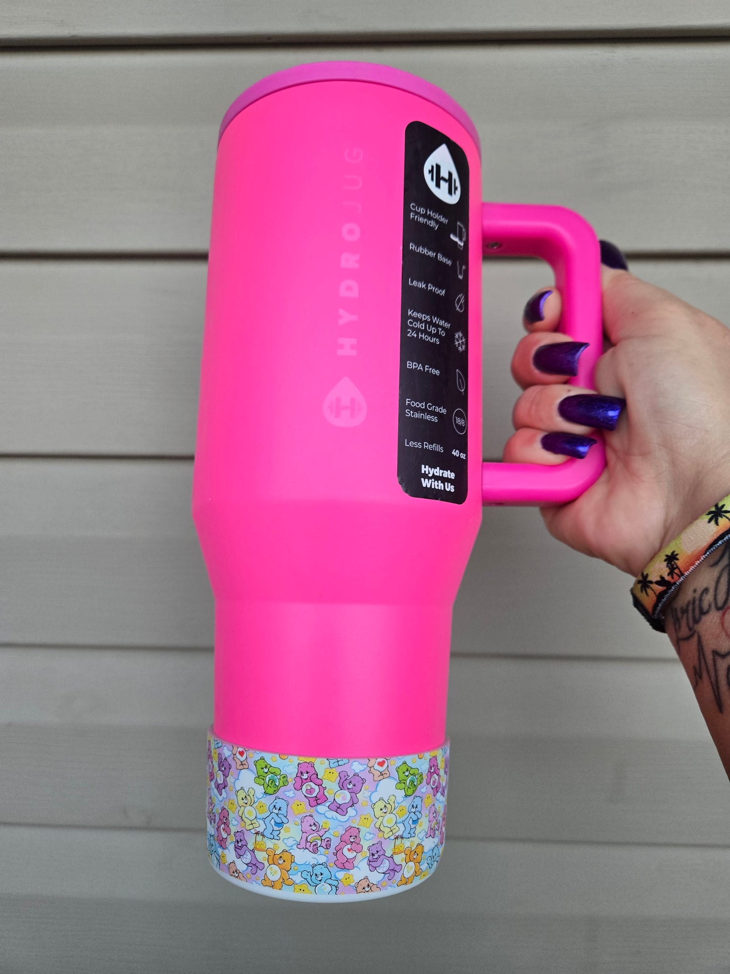 Carebears Silicone Boot Bumper Sleeve for Tumblers