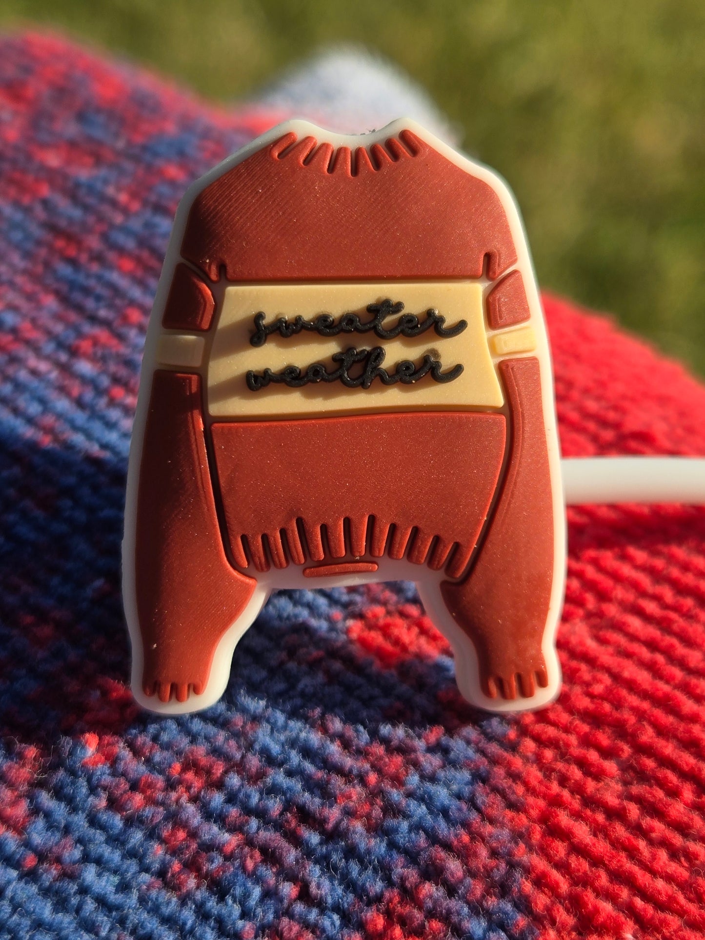 10MM Sweater Weather Silicone Strawtopper